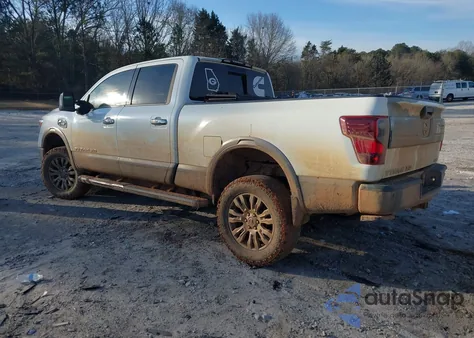 2018 Nissan Titan Xd Platinum Reserve Diesel из США, поврежденный, VIN 1N6BA1F47JN517125